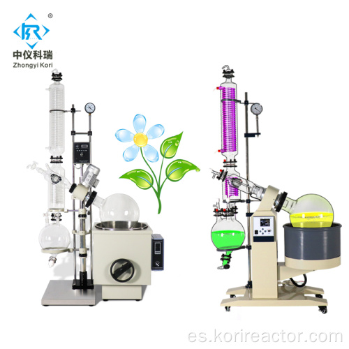 RE-5003 Vacío de laboratorio CBD destilación Rotovap 50l